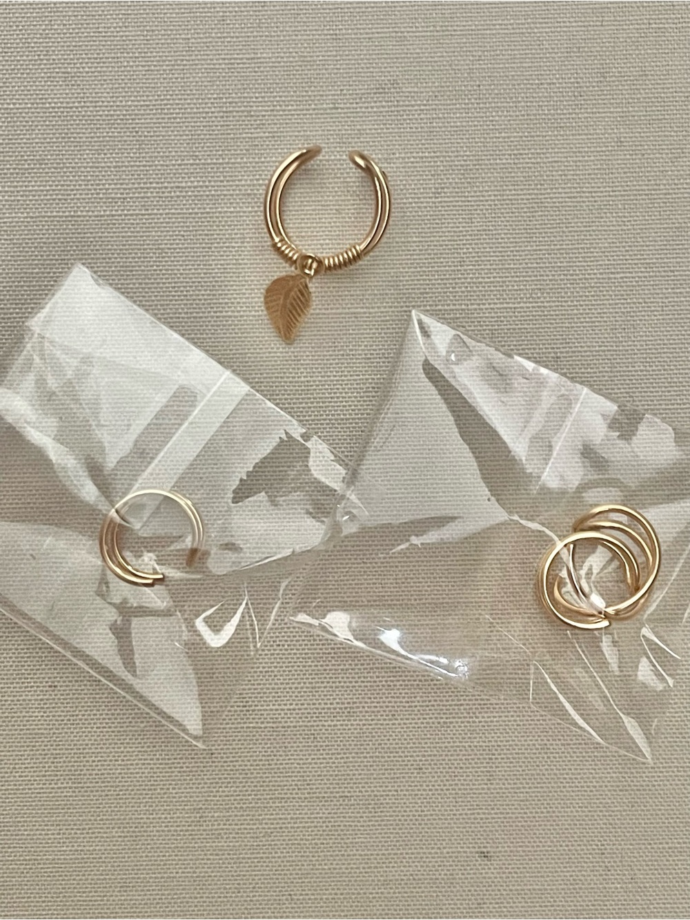 Gold-filled Ear Cuff Set